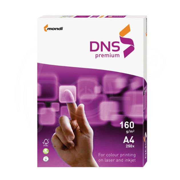 Копирен картон DNS Premium, 160гр./м2, A4, 250 л. main product photo