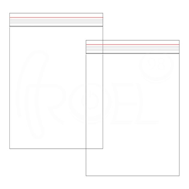 Плик 260 х 350 мм, с цип, 100 бр./оп. main product photo
