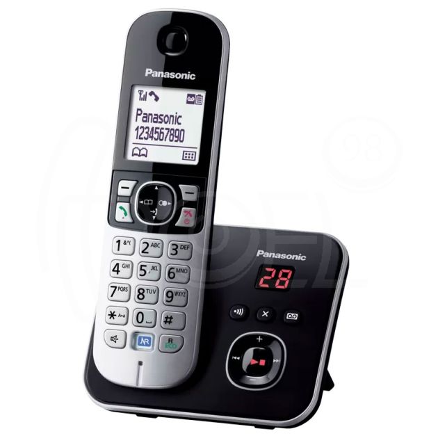 Телефонен апарат, безжичен Panasonic KX-TG6821FXB main product photo