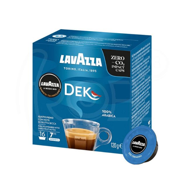 Кафе капсули Lavazza А Modo Mio, Dek Cremoso 16 броя main product photo