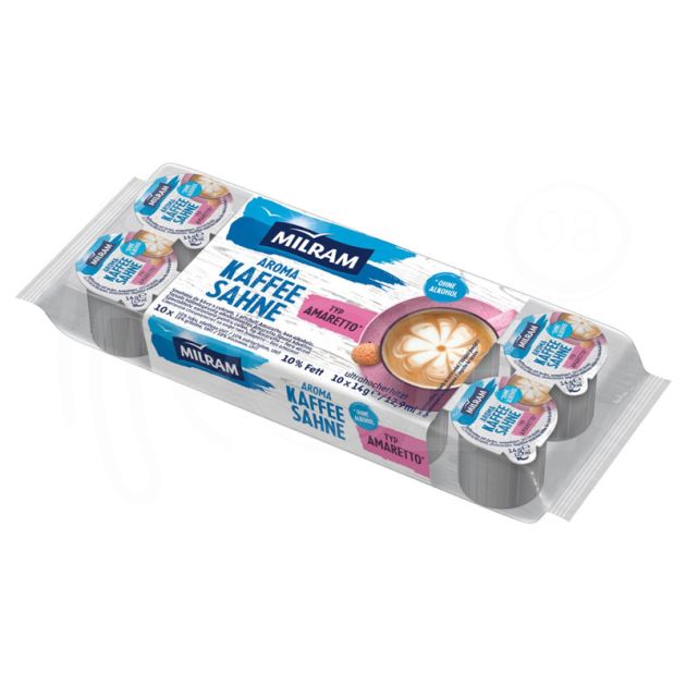 Сметана Milram Amaretto 10 бр. x 14 гр. main product photo