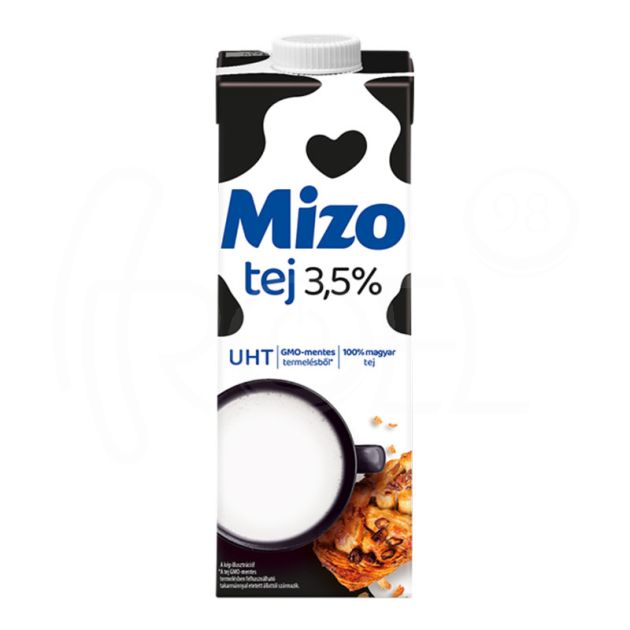 Прясно мляко Mizo 3.5%, UHT, 1 литър main product photo