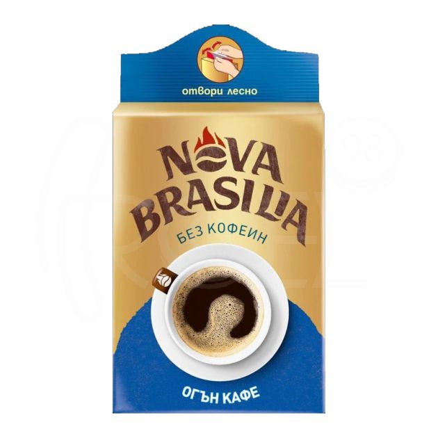 Кафе мляно Нова Бразилия, безкофеиново, 100 гр. main product photo