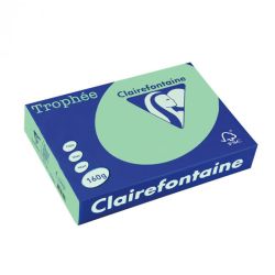 Картон цветен Clairefontaine, пастел Nature Green A4, 160 гр./м2, 50 листа