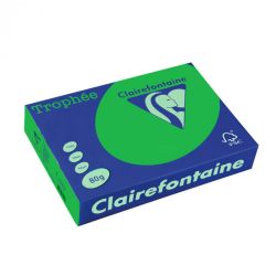 Картон цветен Clairefontaine, наситен, Billiard Green, A4, 160 гр./м2, 250 листа