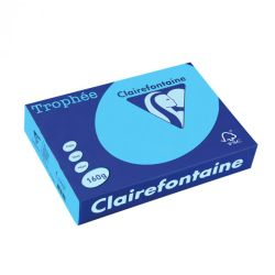 Картон цветен Clairefontaine, пастел Dark Blue A4, 160 гр./м2, 250 листа