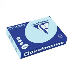 Картон цветен Clairefontaine, пастел Blue A4, 160 гр./м2, 250 листа