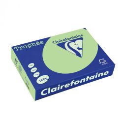 Картон цветен Clairefontaine, пастел Jade A4, 160 гр./м2, 250 листа