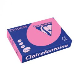 Копирна хартия цветна Clairefontaine, пастел, Wild Rose, A4, 80 гр./м2, 100 листа