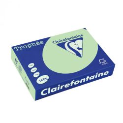 Копирна хартия цветна Clairefontaine, пастел, Green, A4, 80 гр./м2, 100 листа