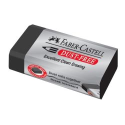 Гума Faber-Castell Dust Free, черна