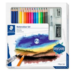 Комплект Staedtler Design Journey Watercolour Set, 18 части