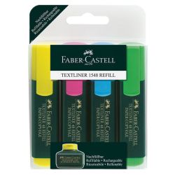 Текст маркер Faber-Castell 48, 4 цвята