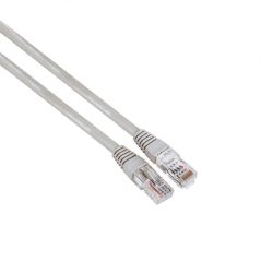 Мрежов кабел HAMA, CAT 5e, UTP, RJ-45 - RJ-45, 3 m, сив