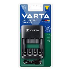 Зарядно устройство Varta USB Quattro Charger без батерии за AA и AAA