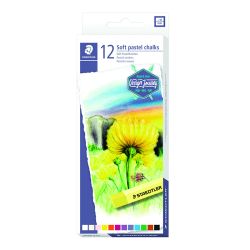 Меки пастелни тебешири Staedtler Design Journey, 12 цвята