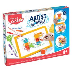 Магнитни изтриваеми фигури Maped Artist Board - 21 части